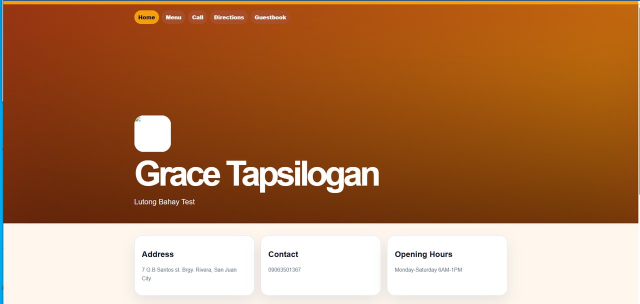 Grace Tapsilogan public homepage